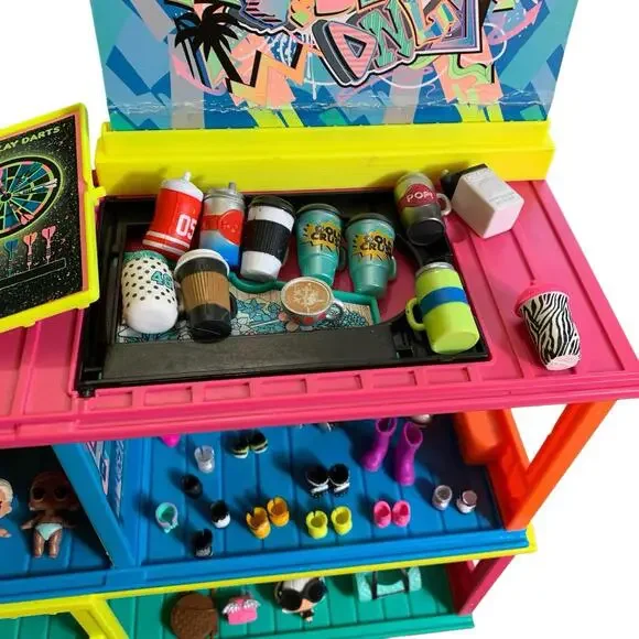 Huge LOL Surprise Doll Lot 40+ Dolls, 3 OMG Fashion Dolls, Playset & Accessories